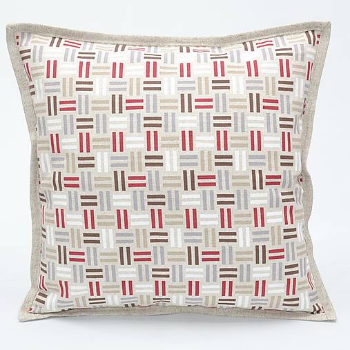 Úžitkový textil - NADIA - obliečka na vankúš(2) - dlaždice 40x40 - 15741740_