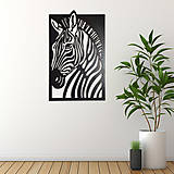 Zebra - vyrezávaný obraz