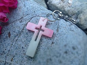 Kľúčenky - Kľúčenka kríž - 15745125_