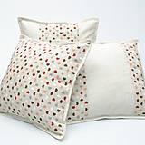 Úžitkový textil - NADIA - obliečka na vankúš(1)- srdiečko 40x40 - 15743116_