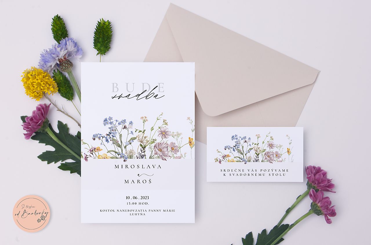 Svadobné oznámenie C#06