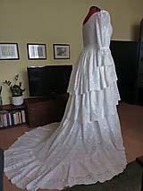 Šaty - Svadobné šaty z madeiry - 15746874_
