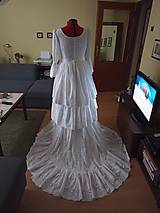 Šaty - Svadobné šaty z madeiry - 15746876_