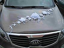 Dekorácie - výzdoba svadobného auta - 15749483_