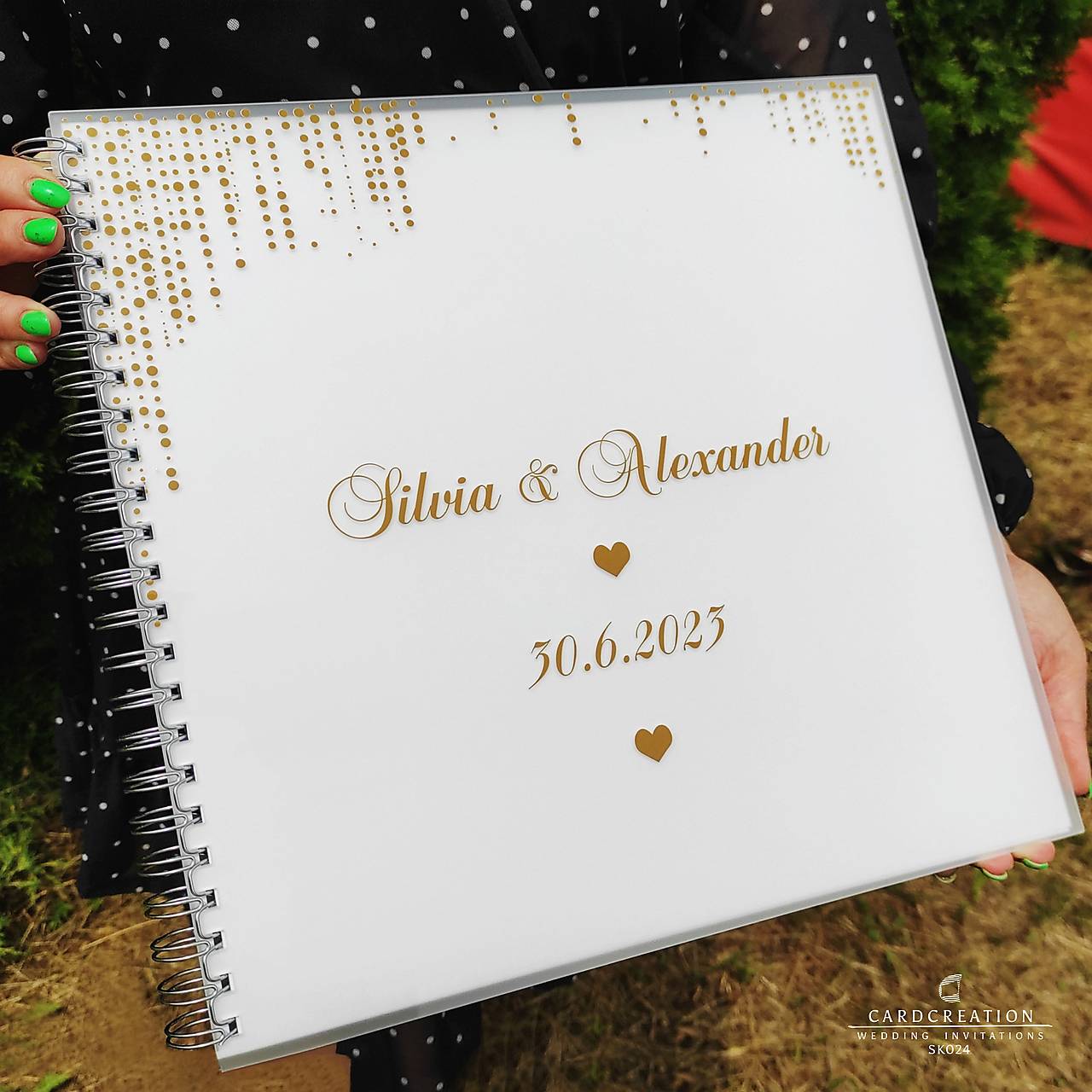 Svadobná kniha hostí SK024