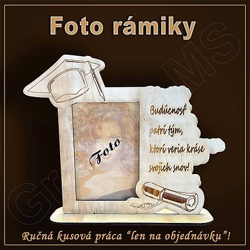 Rámiky - Fotorámik k ukončeniu štúdia - 15748177_