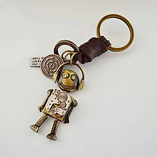 Kľúčenky - Kľúčenka robot - 15751277_