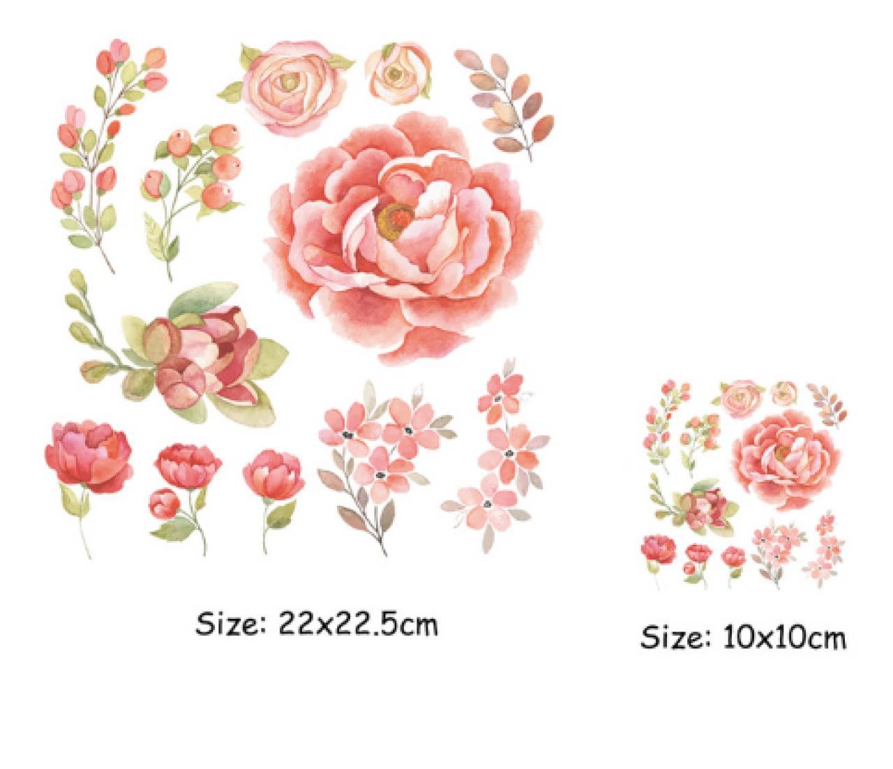 NZ101 Nažehľovačka kvety 