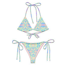 Plavky - Bikini, plavky - svetlé (varianty) (Psychadelic) - 15751556_