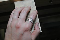 Prstene - Prsteň Prepletaný - 15750487_
