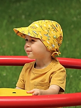 Detské čiapky - Letný detský šilt lietadlá - 15752585_