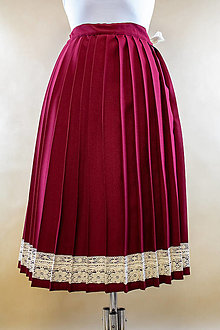 Sukne - Ručne plisovaná sukňa – Dáša - 15753046_