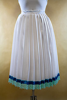 Sukne - Ručne plisovaná sukňa – Dominika - 15753085_