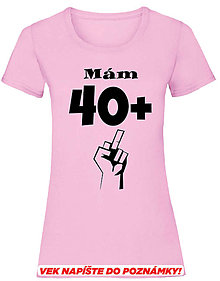 Topy, tričká, tielka - Mám XY+ dámske (XL - Ružová) - 15754394_
