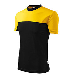 Polotovary - Unisex tričko COLORMIX žltá 04 - 15753136_