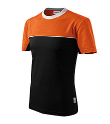 Polotovary - Unisex tričko COLORMIX oranžová 11 - 15753147_