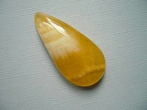 Minerály - Kabošon - kalcit oranžový 40 mm, č.2f - 15754559_