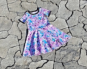 Detské oblečenie - Dívčí šatky "motýlek sem,..... :-) ".. vel.110 - 15756441_