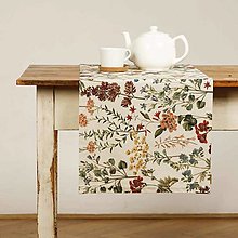 Úžitkový textil - Behúň na stôl – Garden - 15755150_