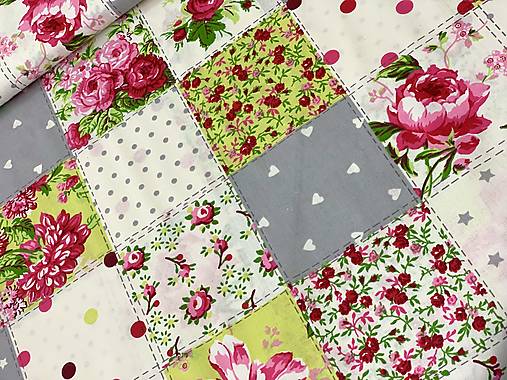 ❤️100% BAVLNA STOF FRANCÚZSKO ❤️PATCHWORK❤️