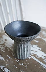 Dekorácie - Keramická váza na cibuľoviny - 15756655_