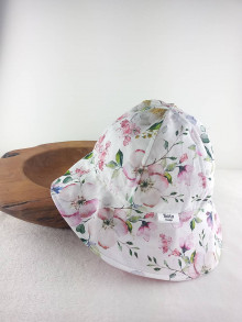 Čiapky, čelenky, klobúky - Kvetinový klobúčik (Ružová) - 15759715_