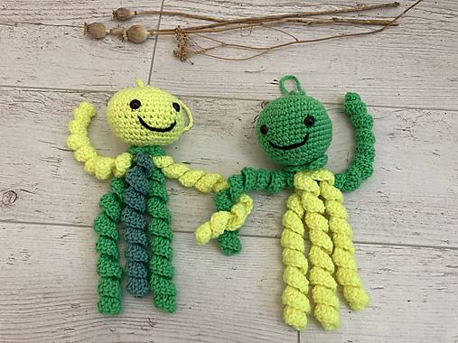 Hračky - Háčkované CHOBOTNICE /NEO - 15758676_