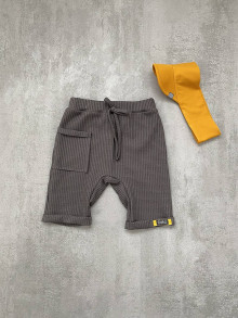 Detské oblečenie - Waffle bavlnené šortky - 15760259_