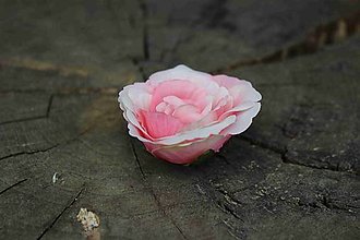 Iný materiál - Hlavička ruže ružová 4cm - dekorácia - 15761729_
