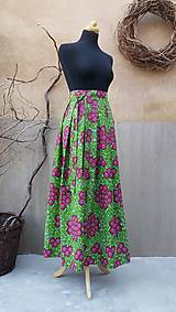 Sukne - AFRICKÁ DLOUHÁ SUKNĚ  - BUBLINKY - 15762296_