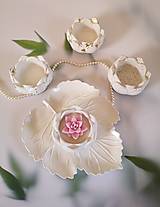 Svietidlá - Nádoba lotos na čajovú sviečku - 15761364_