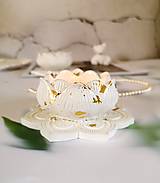 Svietidlá - Nádoba lotos na čajovú sviečku - 15761366_