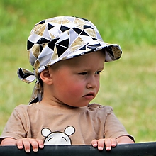 Detské čiapky - Letný detský šilt Forio - prémiová bavlna - 15762588_