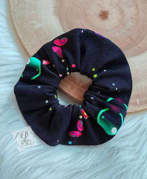 Ozdoby do vlasov - Scrunchie gumička - 15764597_