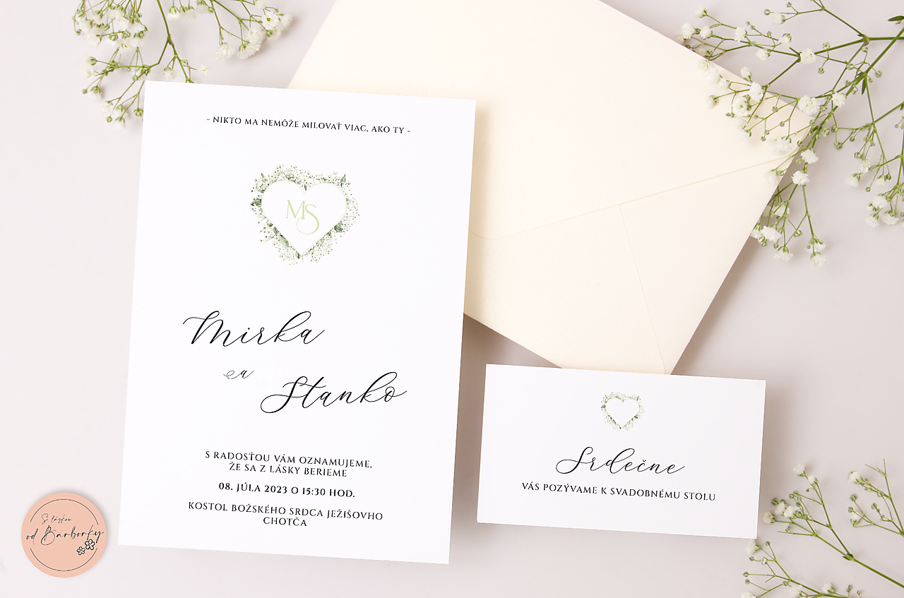 Svadobné oznámenie C#08