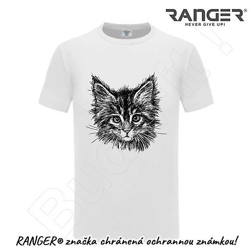 Topy, tričká, tielka - Tričko RANGER® - MAČKA - c - 15763192_