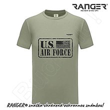 Topy, tričká, tielka - Tričko RANGER® - US AIR FORCE (Šedá) - 15763321_