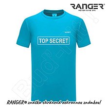Topy, tričká, tielka - Tričko RANGER® - TOP SECRET - b (Modrá) - 15763819_