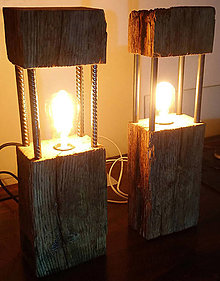 Sochy - Originalne stolne lampy - 15764550_