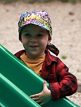 Detské čiapky - Letný detský šilt Street art - prémiová bavlna - 15764884_