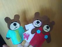 Hračky - Tri medvede- bábky - 15769015_