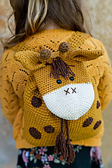 Detské tašky - Detský batoh - žirafa - 15768671_