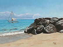 Obrazy - Obraz "Pláž v Taliansku II" - 15769114_