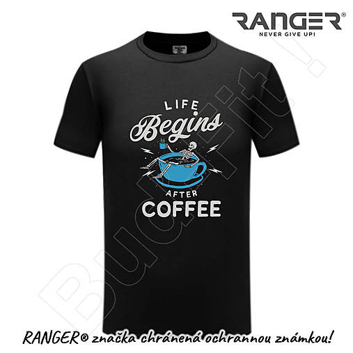 Topy, tričká, tielka - Tričko RANGER® - KÁVA - 15768185_