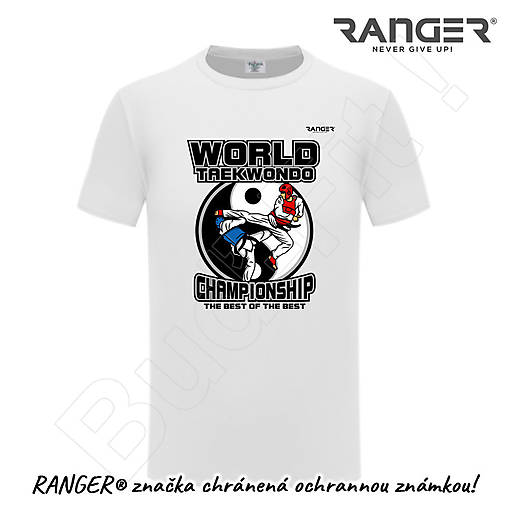 Topy, tričká, tielka - Tričko RANGER® - TAEKWONDO - a - 15768292_