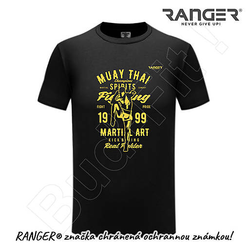 Topy, tričká, tielka - Tričko RANGER® - MUAY THAI - a - 15768363_