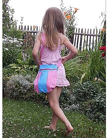 Detské tašky - Taška pre dievčatká  - Pink - 15770750_