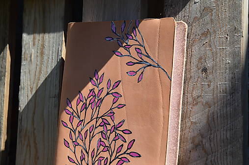 Papiernictvo - Zápisník (Violet Tree) - 15772655_