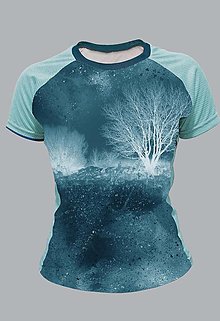 Topy, tričká, tielka - PEAX Nature Blue w – funkčné tričko - 15772706_