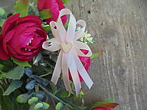 Svadobné pierka - Svadobné pierka pre hostí   ružové - 15773556_